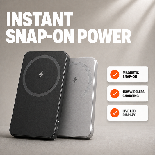 SnapCharge - The Power Bank That Ends Tangled Cables