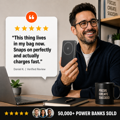 SnapCharge - The Power Bank That Ends Tangled Cables