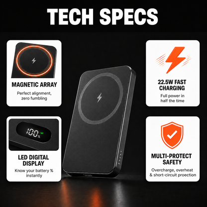 SnapCharge - The Power Bank That Ends Tangled Cables